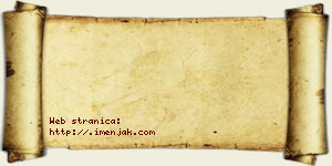 Ivka Rakovac vizit kartica